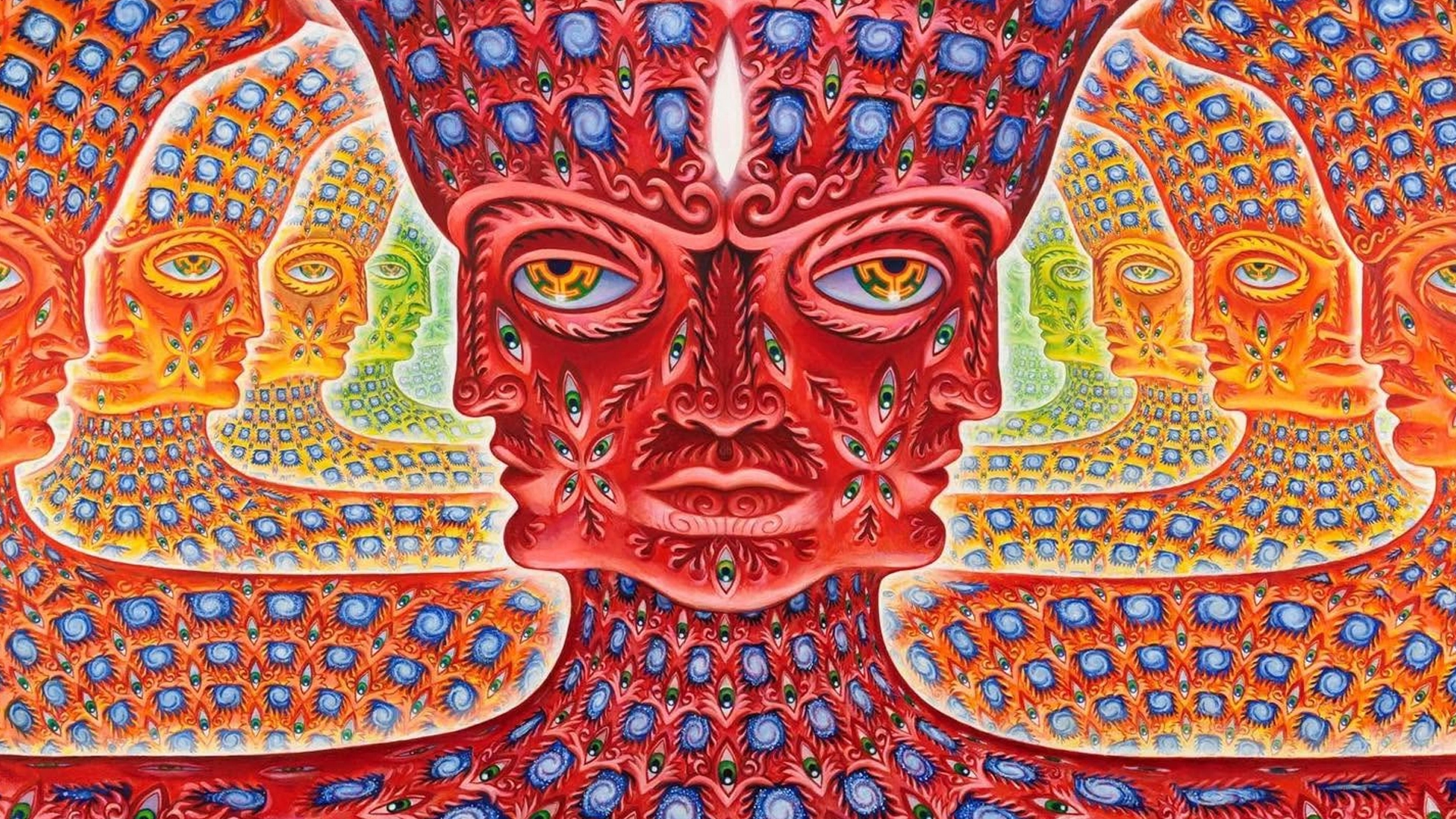 Arte fractal: Alex Grey