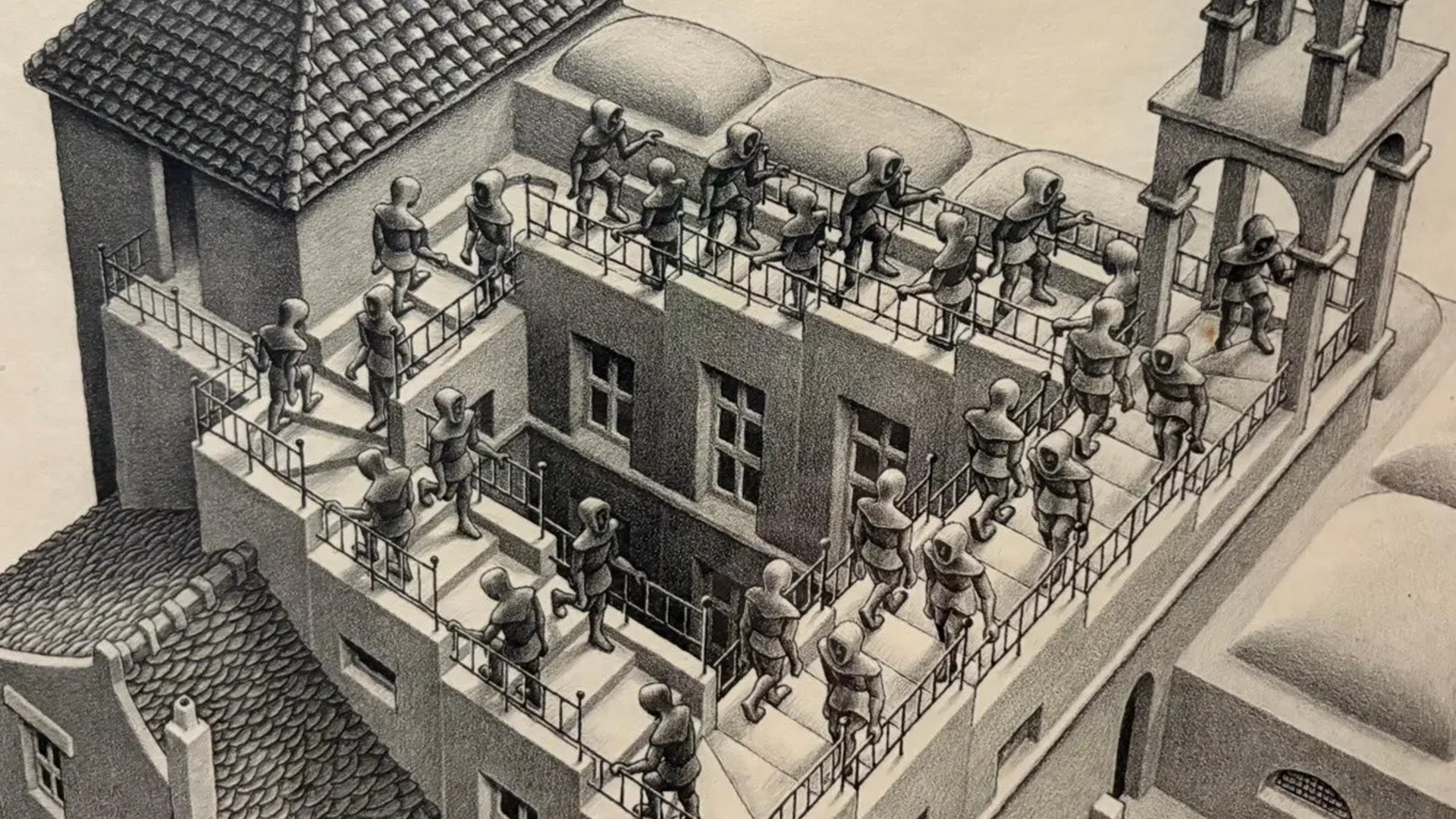 Arte fractal: Maurits Cornelis Escher (1898-1972)